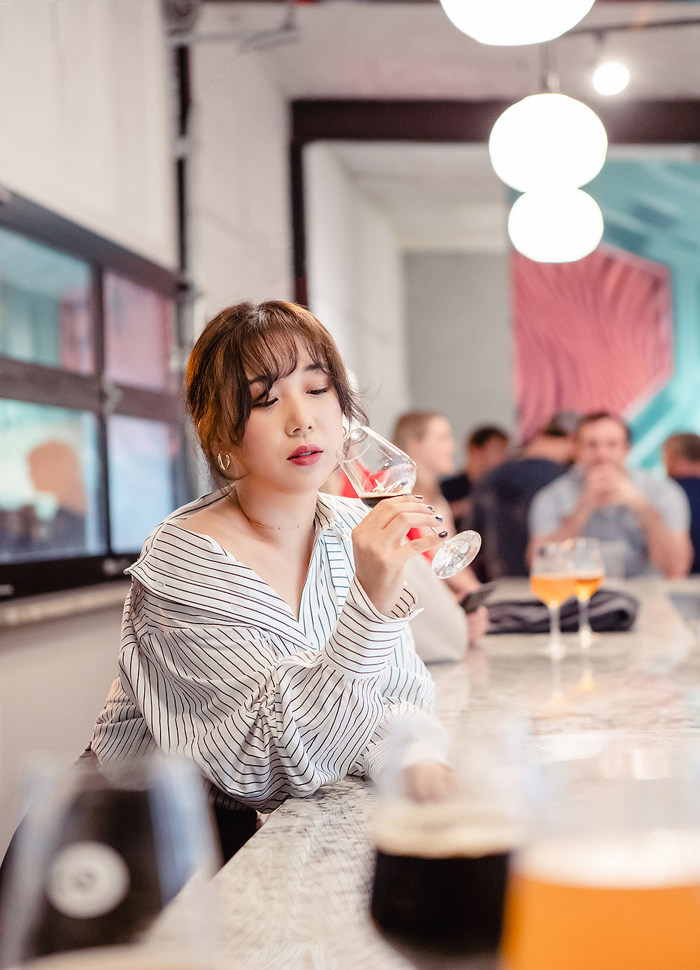 Profile Photography :: in a bar