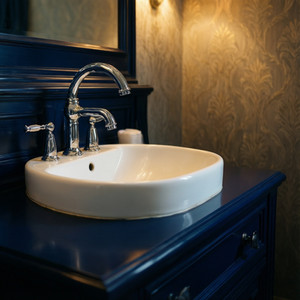 Powder Room Elegance