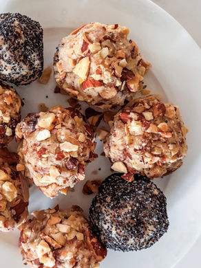 Zesty Lemon Coconut Bliss Balls