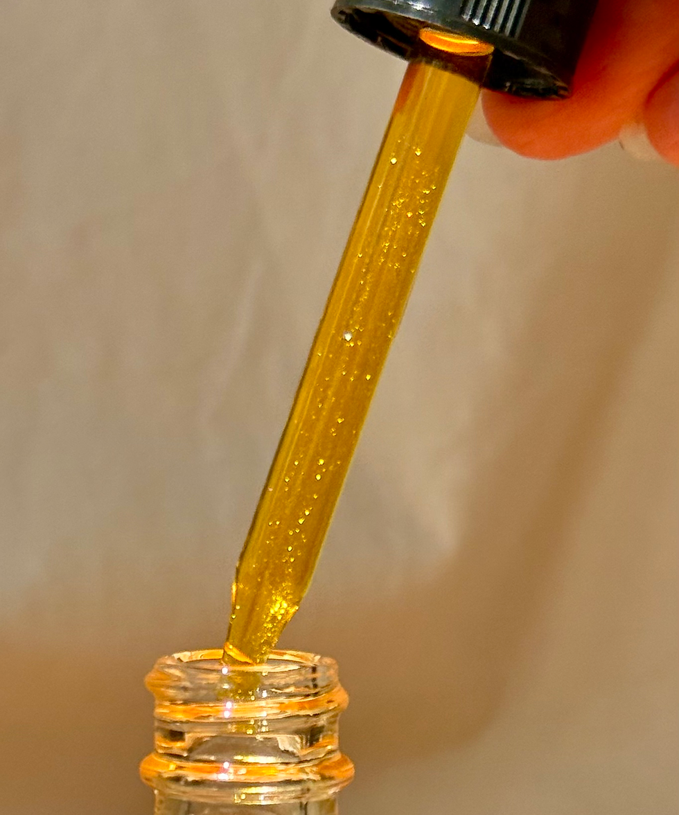 shimmer body oil all natural