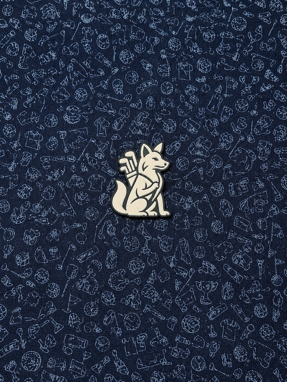 Thumbnail: Fenwick Fox Polo by Kenneth Cole Golf—Midnight Navy