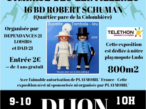 expo Playmobil: montage vendredi soir