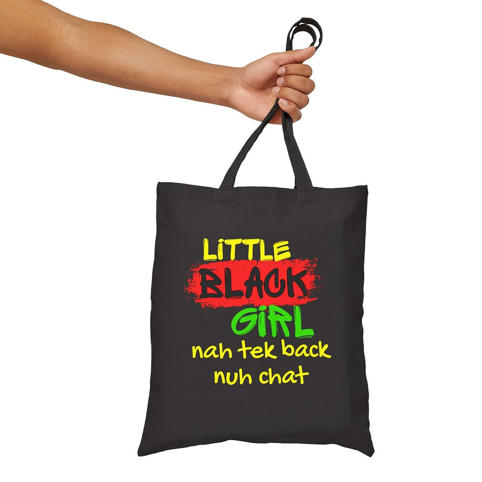 Thumbnail: Cotton Canvas Tote Bag