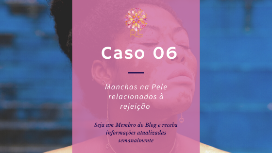 Manchas na pele relacionada à rejeição