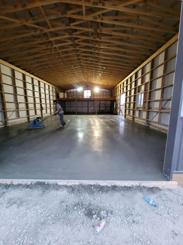 25 by 50 Driveshed Finished Floor