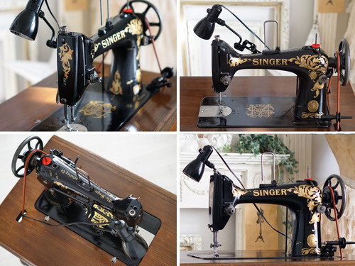 Singer 103 整備済み シンガー 職業用 足踏みミシン | atelier-francesca