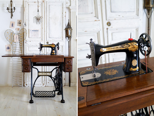 Singer 15 / 15K アンティークミシン｜シンガー足踏みミシン 整備