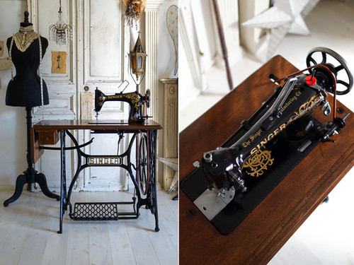 シンガー 職業用ミシン｜Singer 103 ｜アンティークミシン｜アトリエ