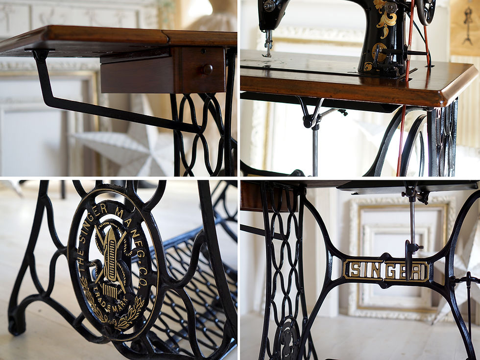 サムネイル： Singer 103  整備済み  シンガー 職業用 足踏みミシン