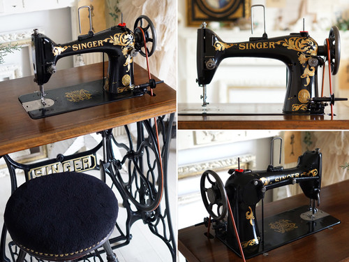 Singer 103 整備済み シンガー 職業用 足踏みミシン | atelier-francesca