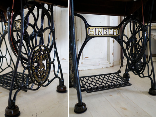 Singer 15 / 15K アンティークミシン｜シンガー足踏みミシン 整備