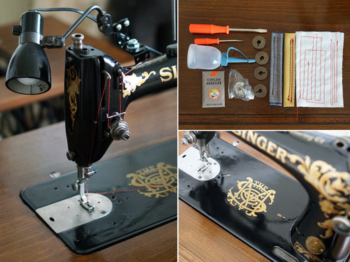 Singer 103 整備済み シンガー 職業用 足踏みミシン | atelier-francesca