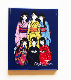 tipToe. 浴衣 コンパクトミラー