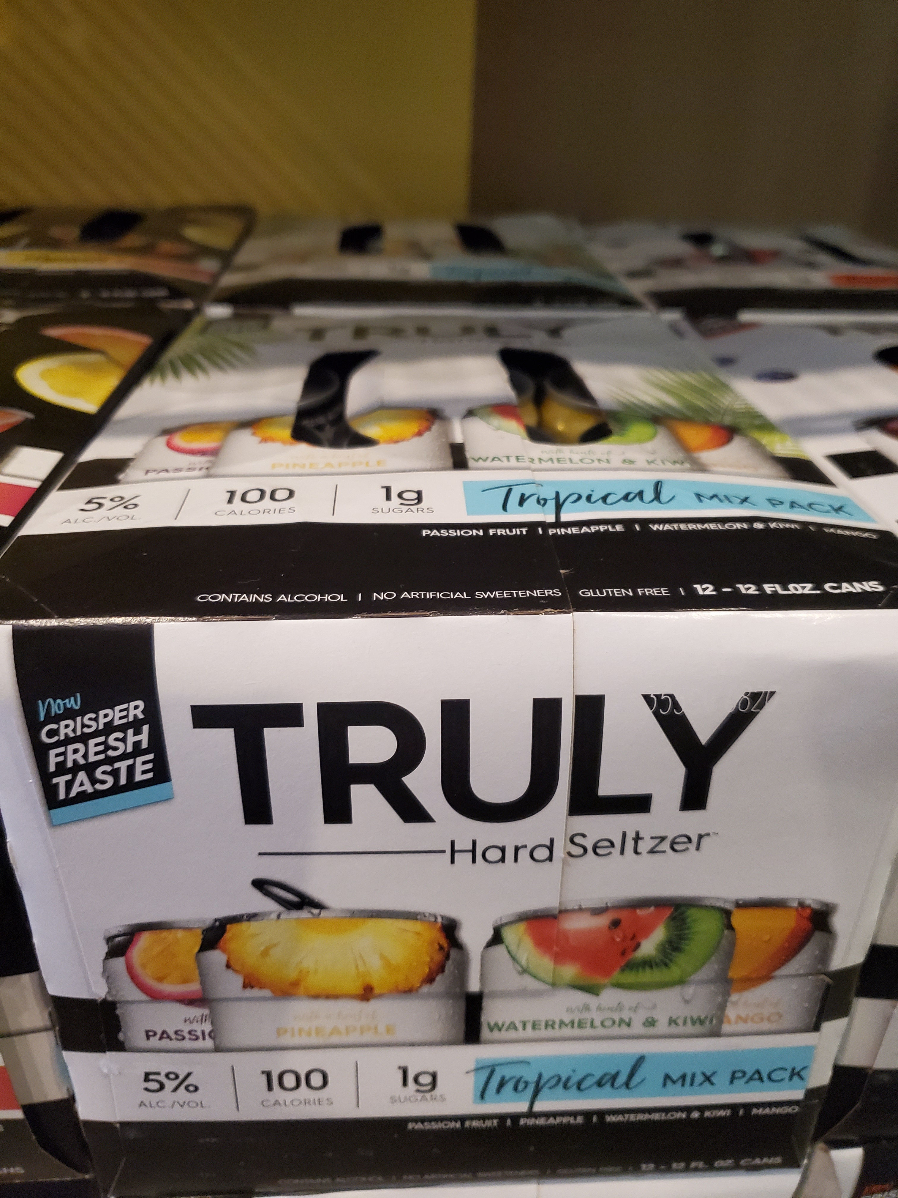 Truly Tropical mix 12pk cans