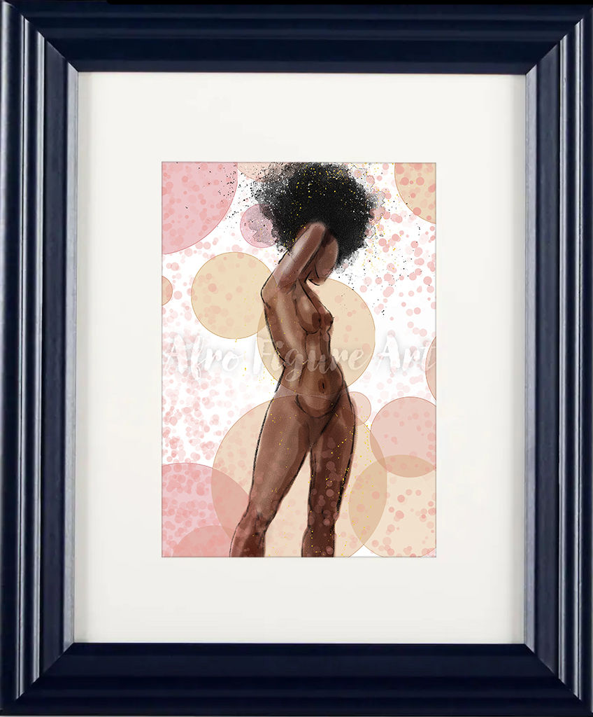 Thumbnail: Afro in Pink Circles
