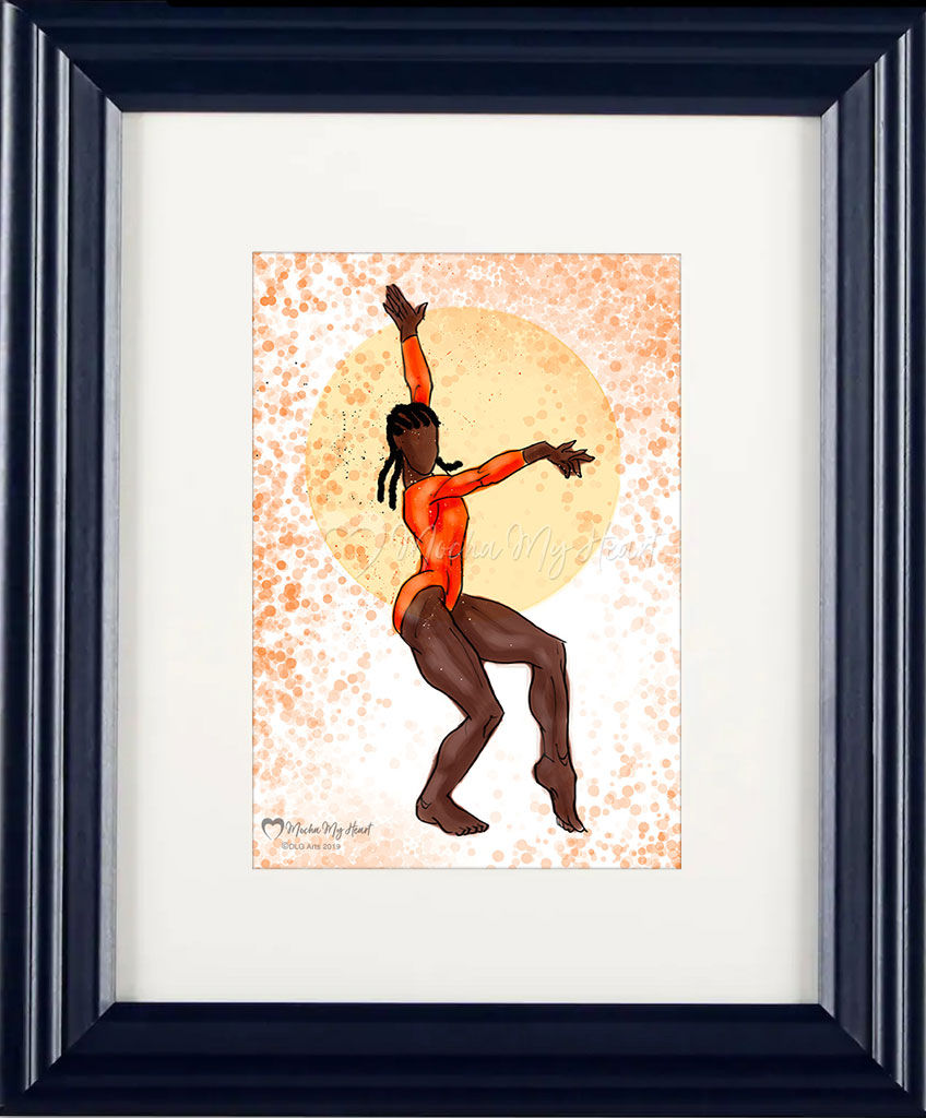 Thumbnail: Floor Exercise Pose in Orange