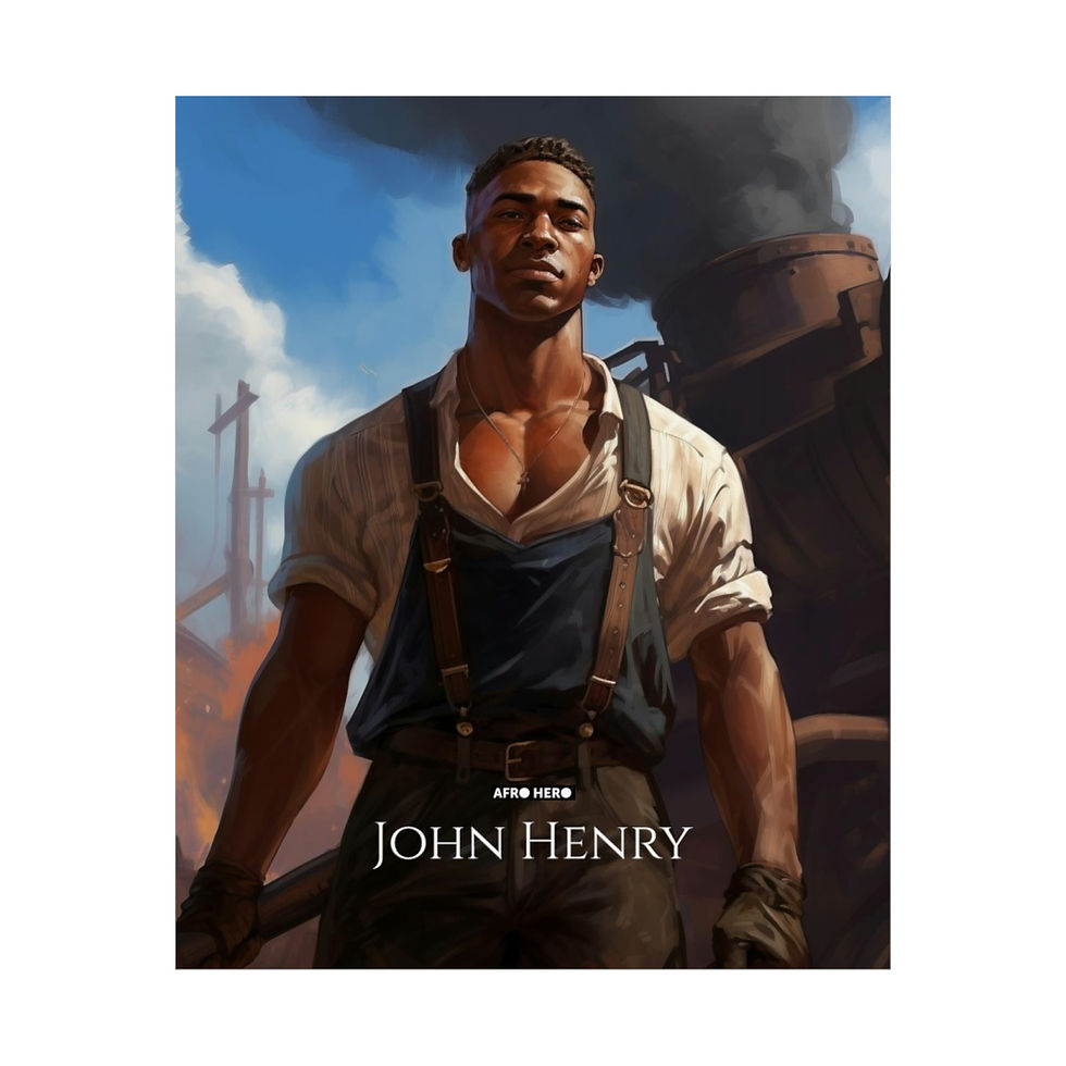Thumbnail: John Henry -Black Superhero Folklore