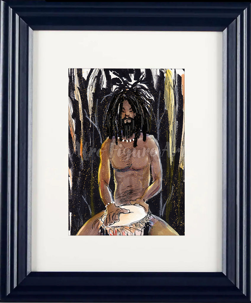 Thumbnail: Man with Djembe