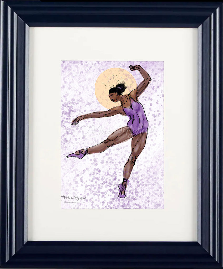 Thumbnail: Ballet Dancer in Purple