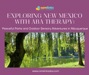 Exploring New Mexico with ABA Therapy: Peaceful Parks and Outdoor Sensory Adventures in Albuquerque