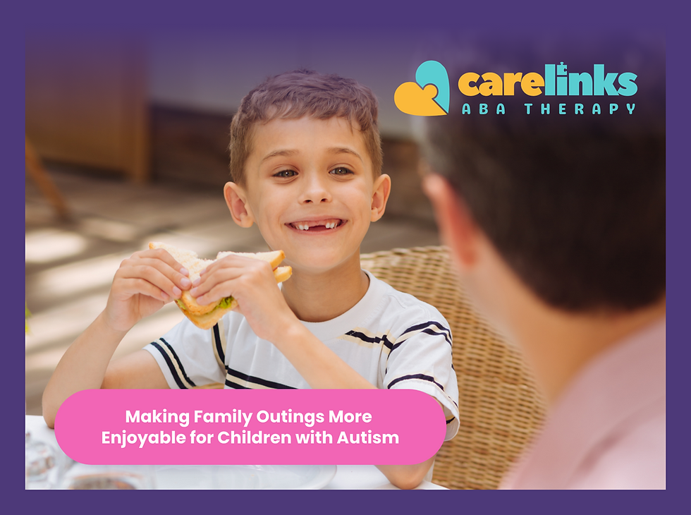 Making Family Outings More Enjoyable for Children with Autism