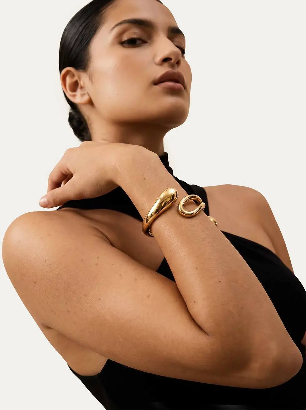 Embrace Bracelet – 24k gold on 925 sterling silver bracelet, House of June