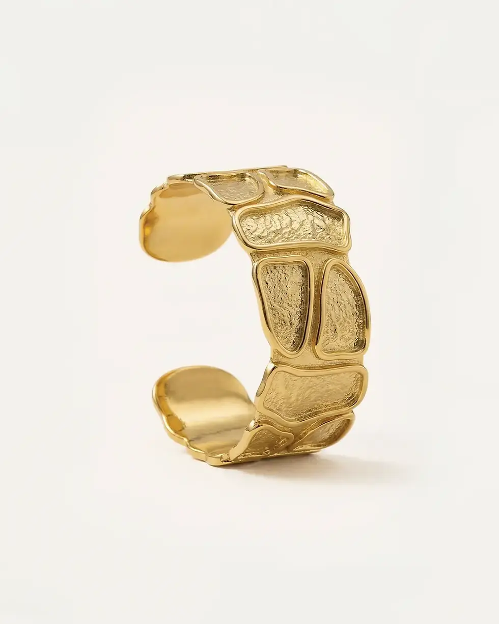 Thumbnail: Lost Archive Bracelet hypoallergenic 24k gold bracelet — June Gold Forming™