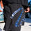 Thumbnail: Bleu Wave (Black /Navy Blue) Nylon Shorts