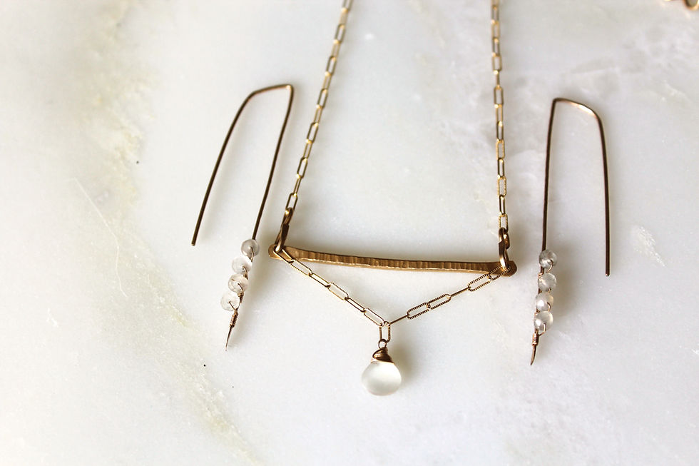 Thumbnail: Lumier Drop Necklace