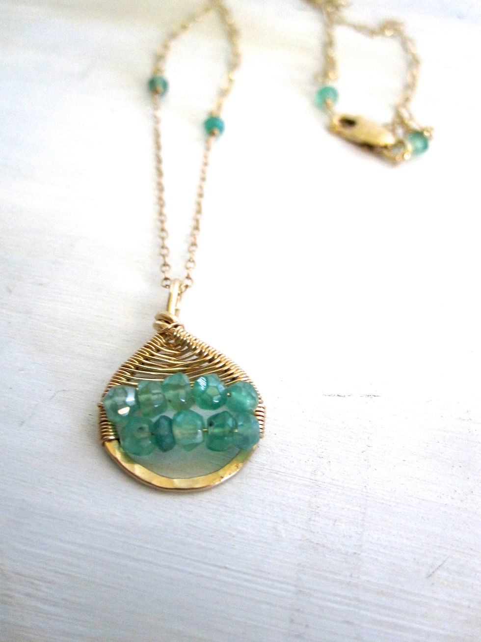 Thumbnail: Half Moon Medallion Pendant