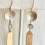 Thumbnail: Feather drop earrings 