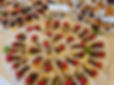 Catering dessert platter options by Green Ribbon