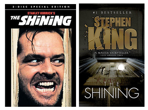 Book vs Movie: The Shining (1977, Stephen King) vs. The Shining (1980, Stanley Kubrick)