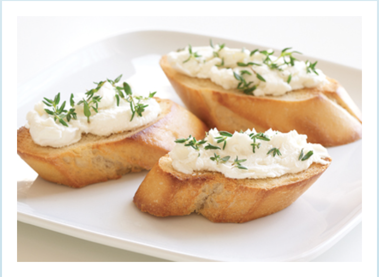 Goat Cheese Crostini