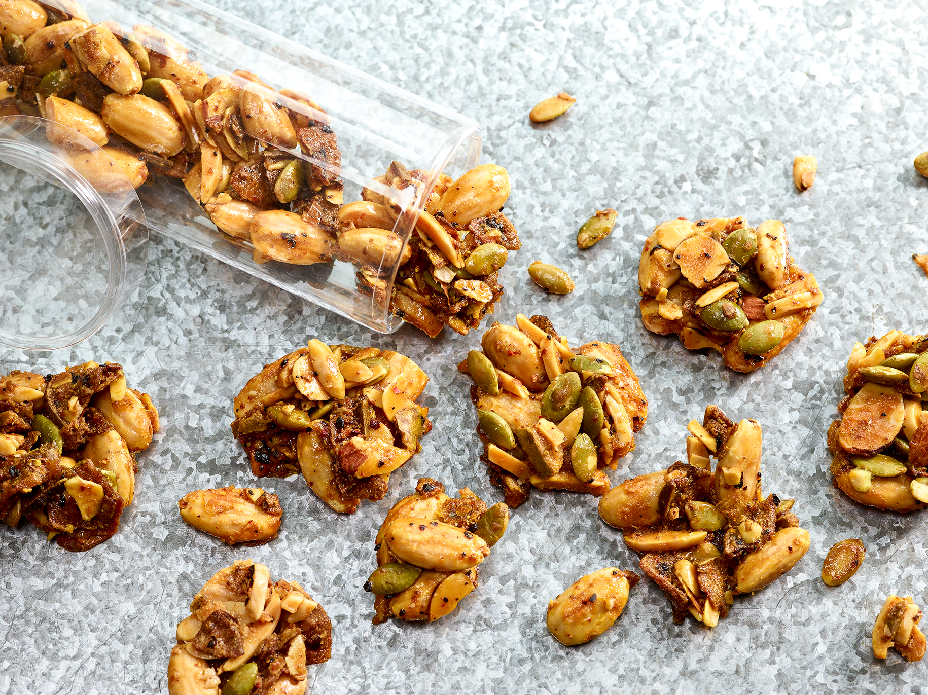 Spiced Apple Maple Almond Clusters