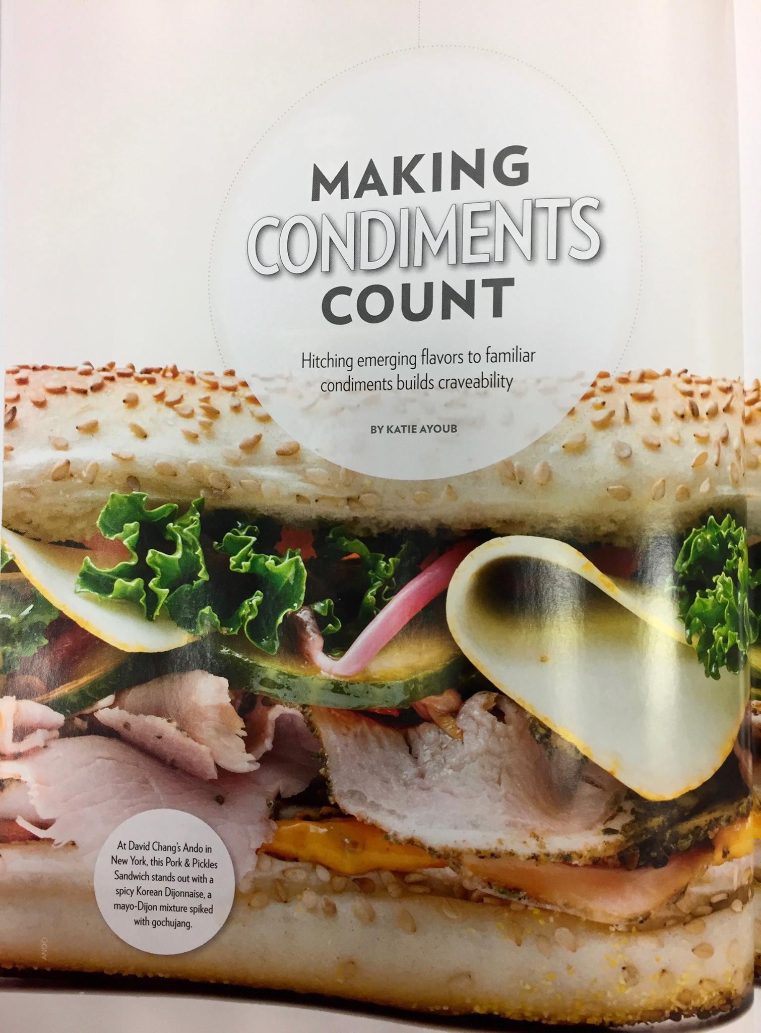 Making Condiments Count