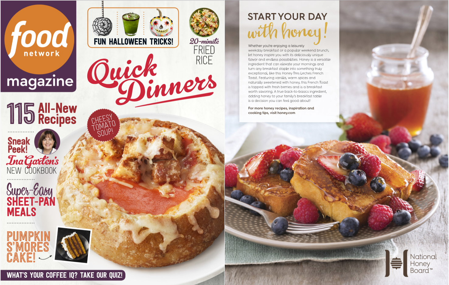 October Issue Food Network