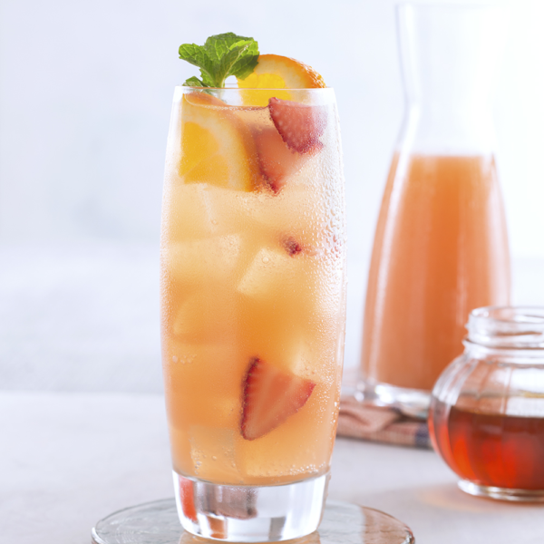 Honey Orange Ginger Fizz