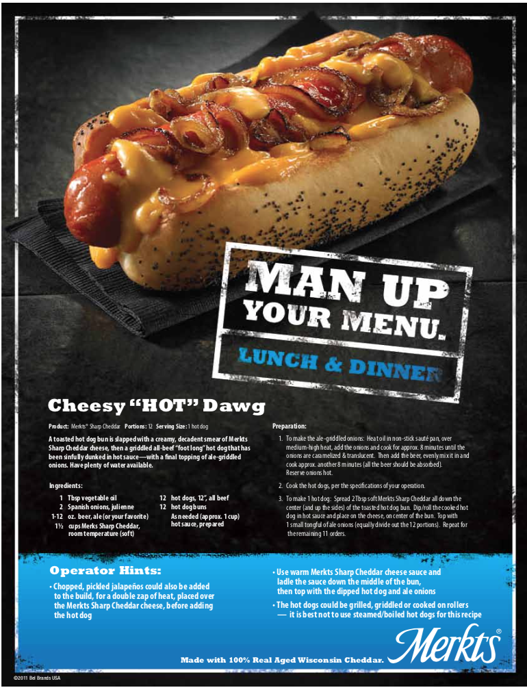 Cheesy Hot Dawg