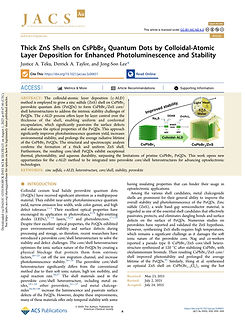 teku-et-al-2025-thick-zns-shells-on-cspbbr3-quantum-dots-by-colloidal-atomic-layer-deposit