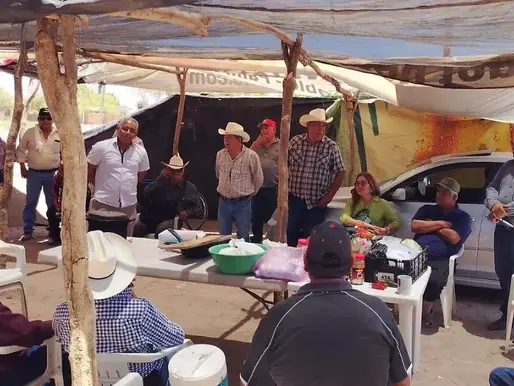 Pueblo Yoreme toma oficinas del INPI en Etchojoa por incumplimiento del Plan de Justicia