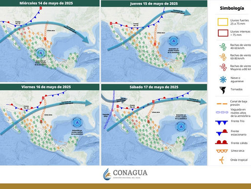 Protección Civil Pronostica Vientos de 60–90 km/h y Máximas de 40 °C en Sonora