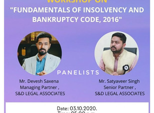 Workshop on The Fundamentals of IBC, 2016: Rregister Now!