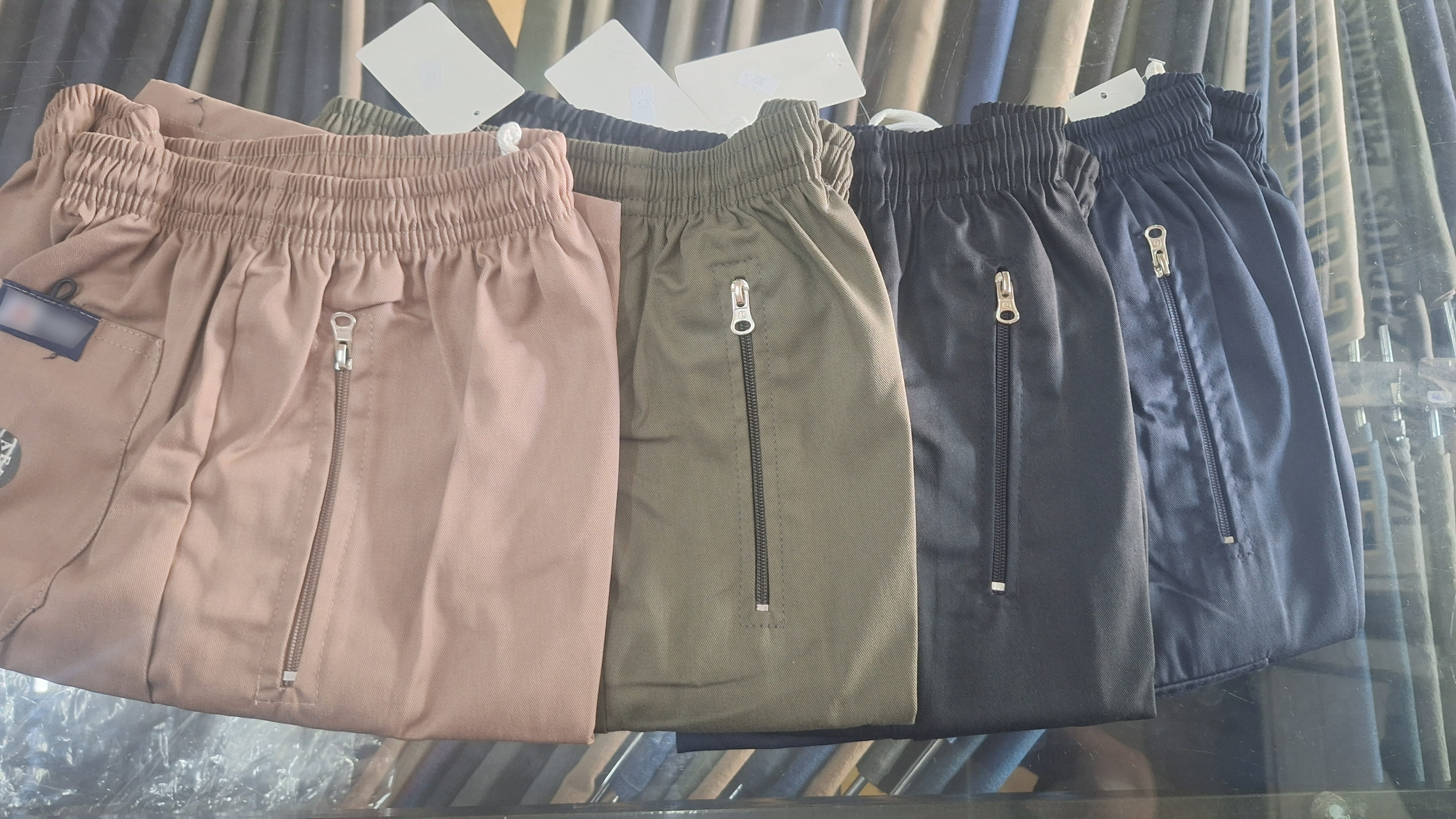 Bermuda de Gabardina Cargo