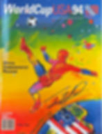 1994 World Cup Program Autographed by Tony Meola