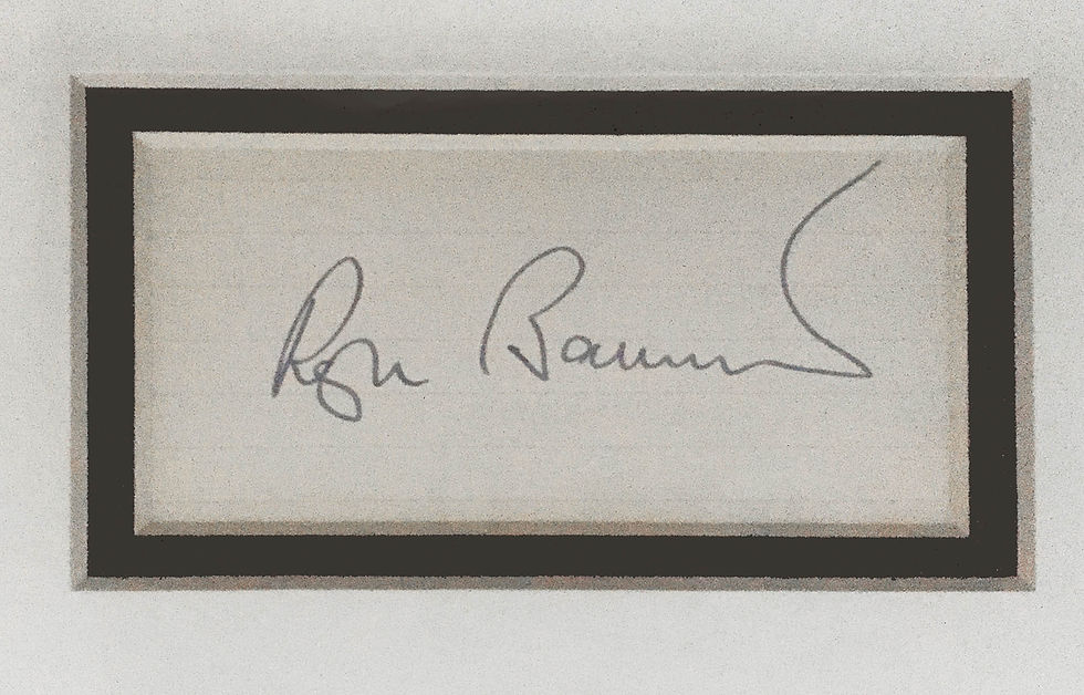 Thumbnail: Roger Bannister Sports Illustrated with Autograph