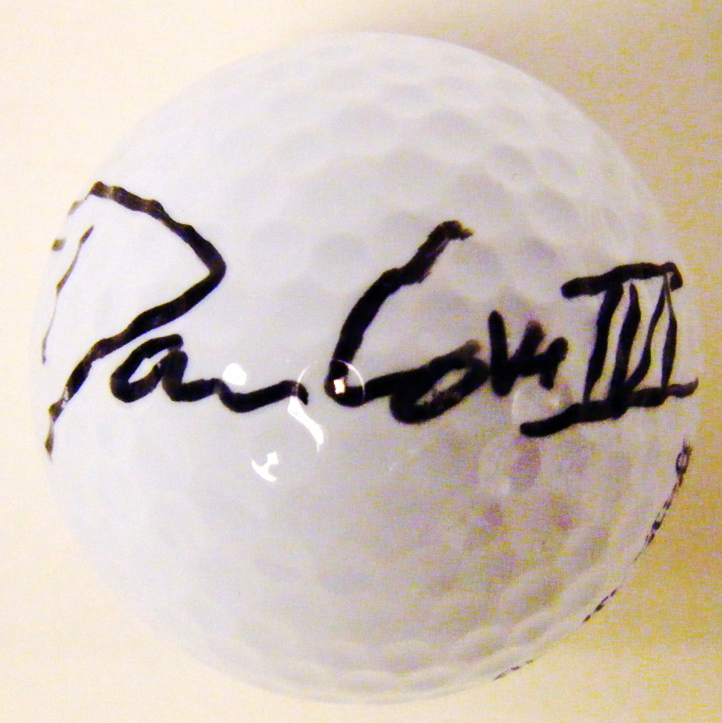 Davis Love III Autographed Golf Ball
