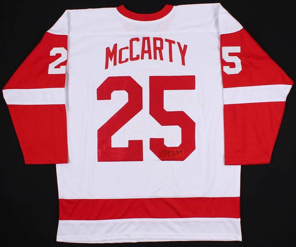 Darren McCarty Autographed Jersey - 5