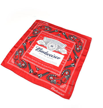 Budweiser bandana 3m print reflective VIP box seeding kit