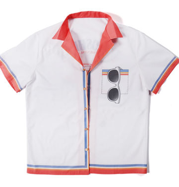 customized shirt worker shirt button clothing Budweiser Japan haroshi popup